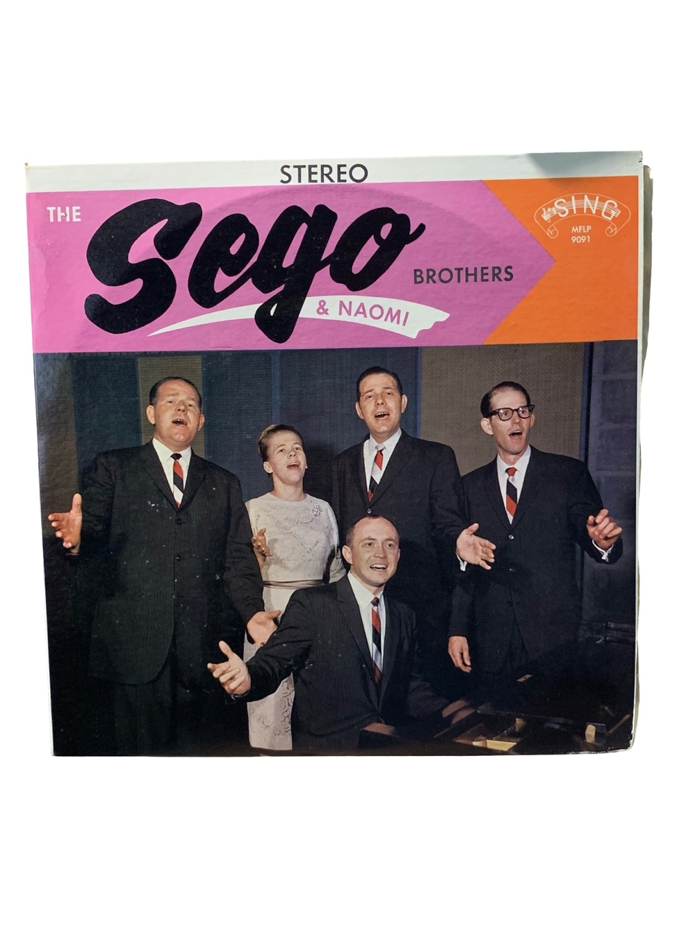 The Sego Brothers & Naomi Gospel Vinyl Record LP Good Condition